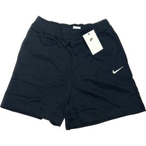 Nike Sportswear Women’s Jersey Shorts High Rise Loose Fit Black Small 4-6 NWT
